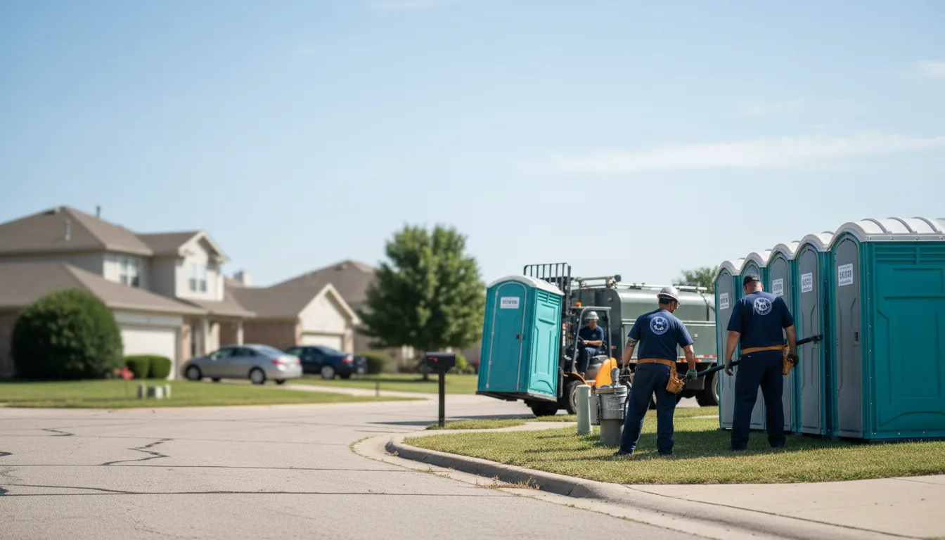 Porta Potty Rental in Valliant, OK near me